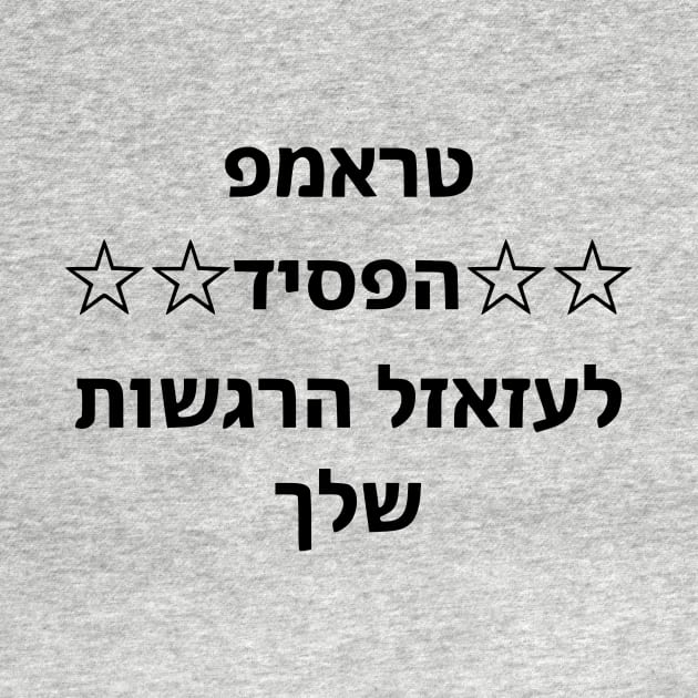 Trump Lost. Fuck Your Feelings (Hebrew) by dikleyt